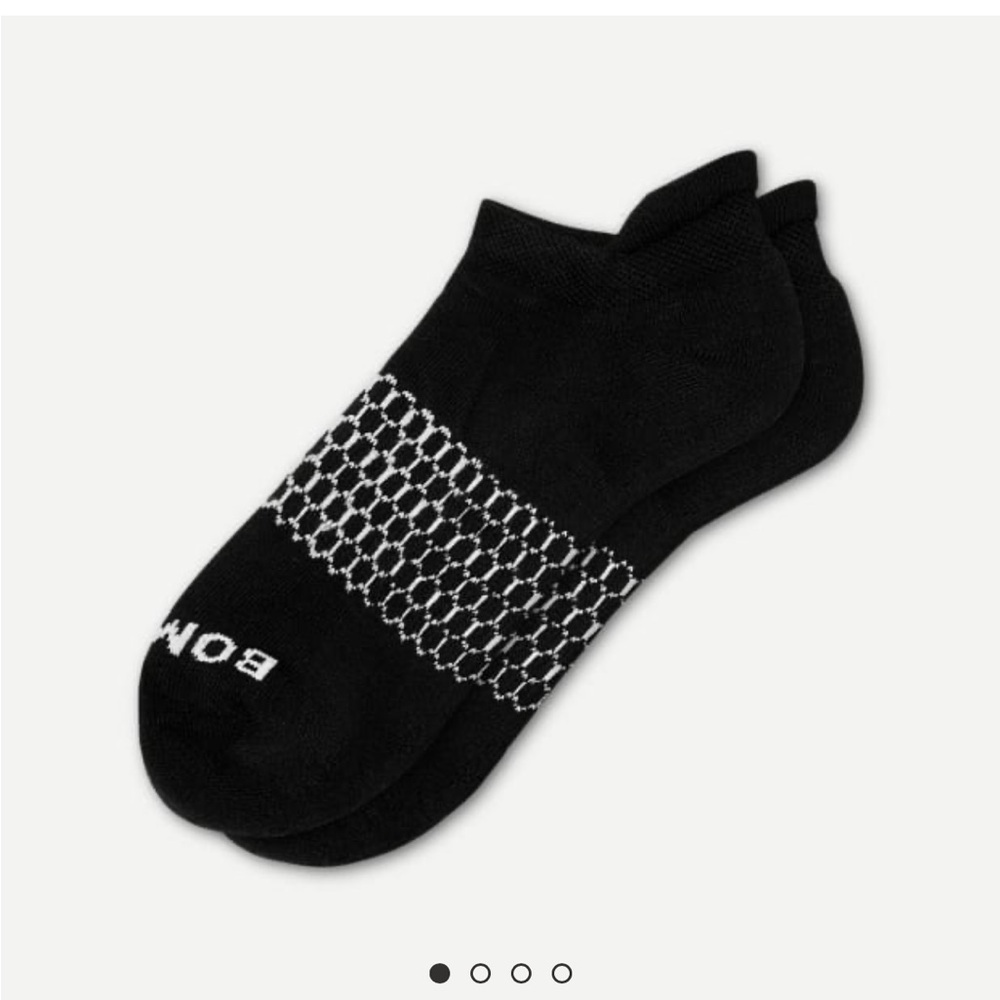 Bombas Black Ankle Socks